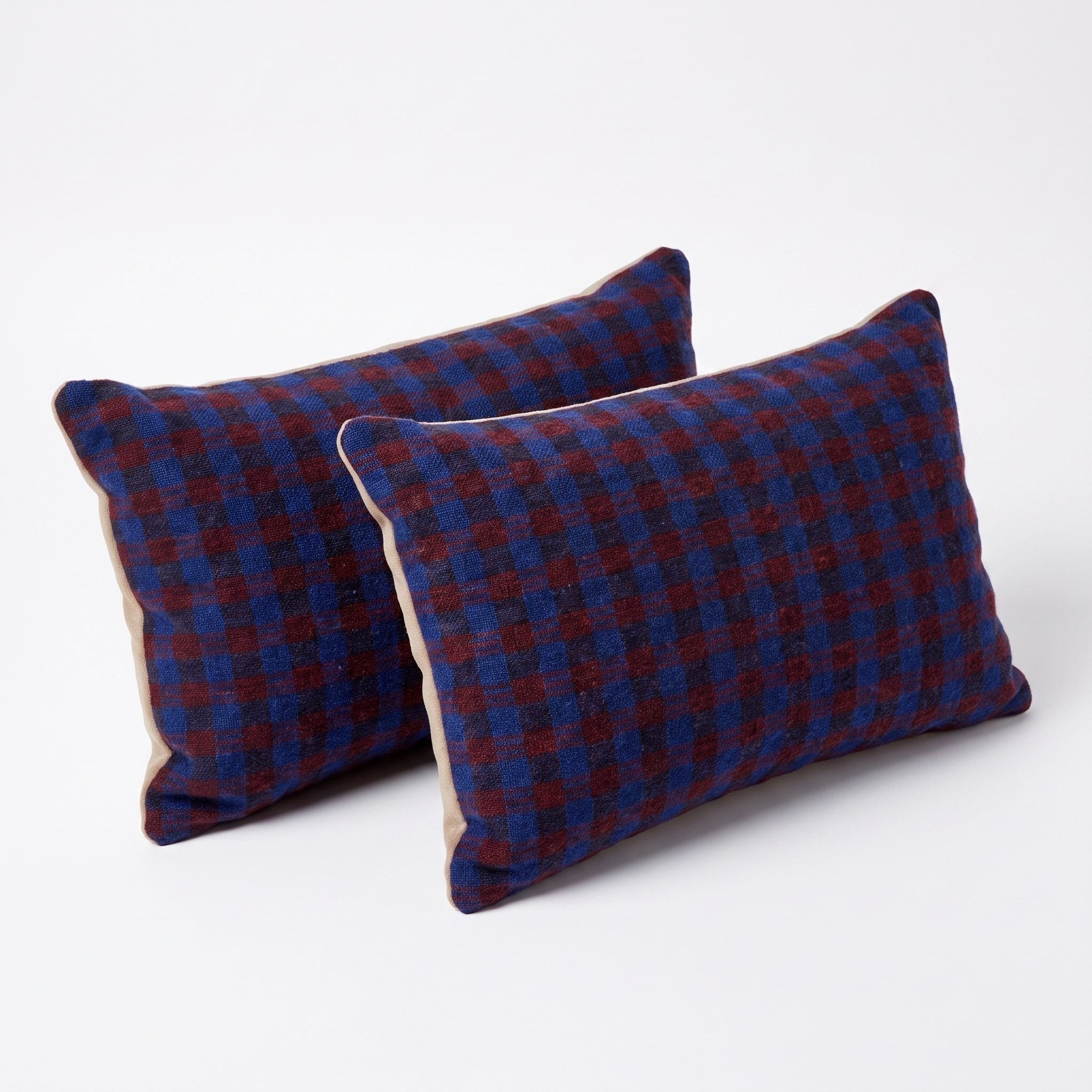 Turkish Rug Pillow Cover Set of 2 | 16'' x 24'' - right angle