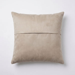 Turkish Rug Pillow Cover | 23'' x 23'' - back with hidden zipper