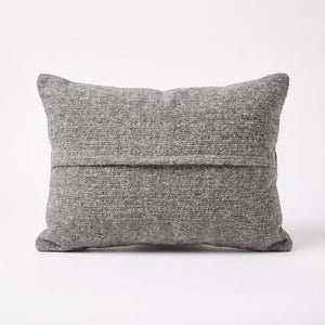 Turkish Rug Pillow Cover | 12'' x 19'' - back with hidden zipper