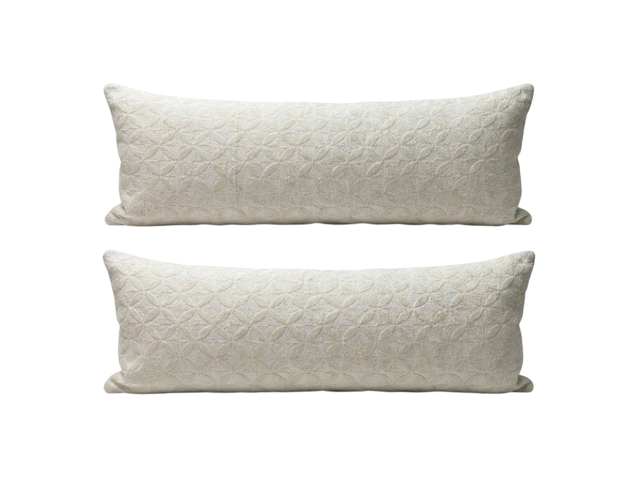 Turkish Kilim Bedding Pillow Cover Set of 2 | 16'' x 49'' - front view