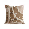 Uzbek Suzani Pillow Cover | 24'' x 21'' - front view
