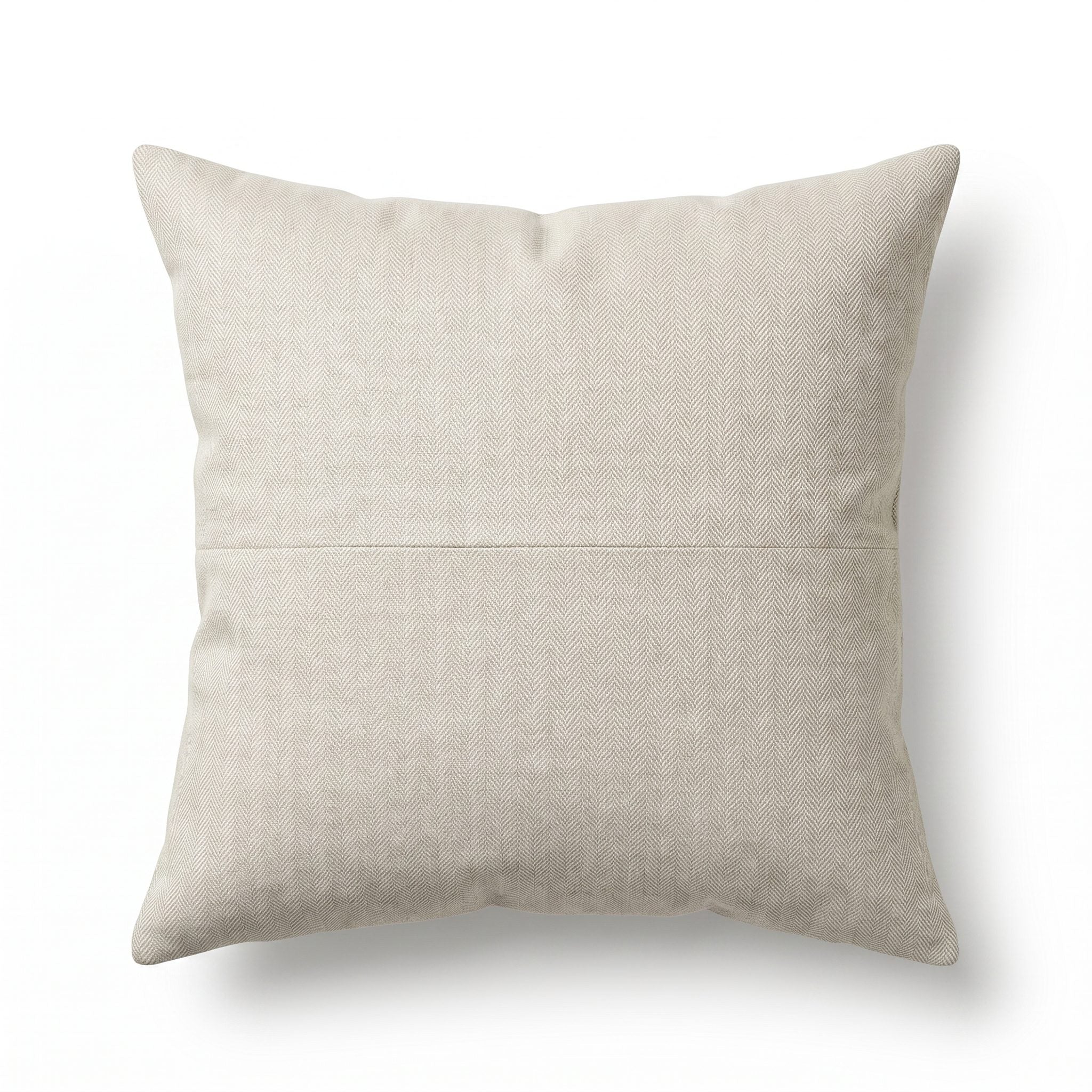 Uzbek Suzani Pillow Cover | 24'' x 21'' - back with hidden zipper