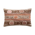 Uzbek Suzani Bedding Pillow Cover | 19'' x 29'' - front view