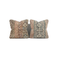 Turkish Rug Pillow Cover Set of 2 | 20'' x 20'' - front view