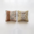 Turkish Rug Pillow Cover Set of 2 | 20'' x 20'' - front view