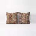 Turkish Rug Pillow Cover Set of 2 | 22'' x 22'' - front view