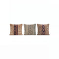 Turkish Rug Pillow Cover Set of 3 | 24'' x 24'' - front view