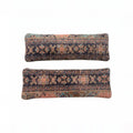 Turkish Rug Bedding Pillow Cover Set of 2 | 12'' x 35'' - front view