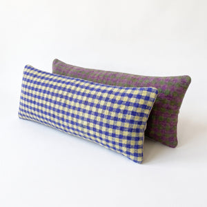 Turkish Kilim Bedding Pillow Cover Set of 2 | 16'' x 48'' - left angle