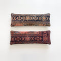 Turkish Rug Bedding Pillow Cover Set of 2 | 12'' x 35'' - front view