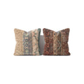 Turkish Rug Pillow Cover Set of 2 | 24'' x 24'' - front view