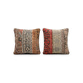 Turkish Rug Pillow Cover Set of 2 | 24'' x 24'' - front view