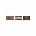 Turkish Rug Pillow Cover Set of 3 | 16'' x 24'' - front view