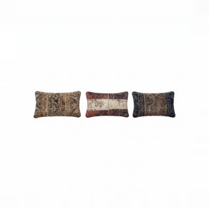 Turkish Rug Pillow Cover Set of 3 | 16'' x 24'' - front view