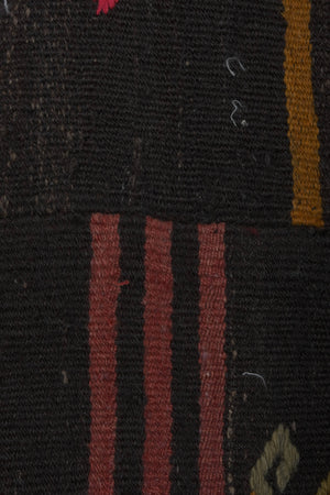 Vintage Turkish Kilim Rug 7'7'' x 9'2''