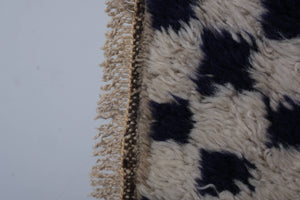 Vintage Turkish Shaggy Tulu Rug 29'' x 54''