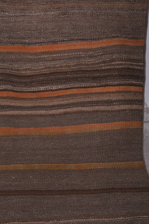 Vintage Turkish Kilim Runner 1'10'' x 11'2''