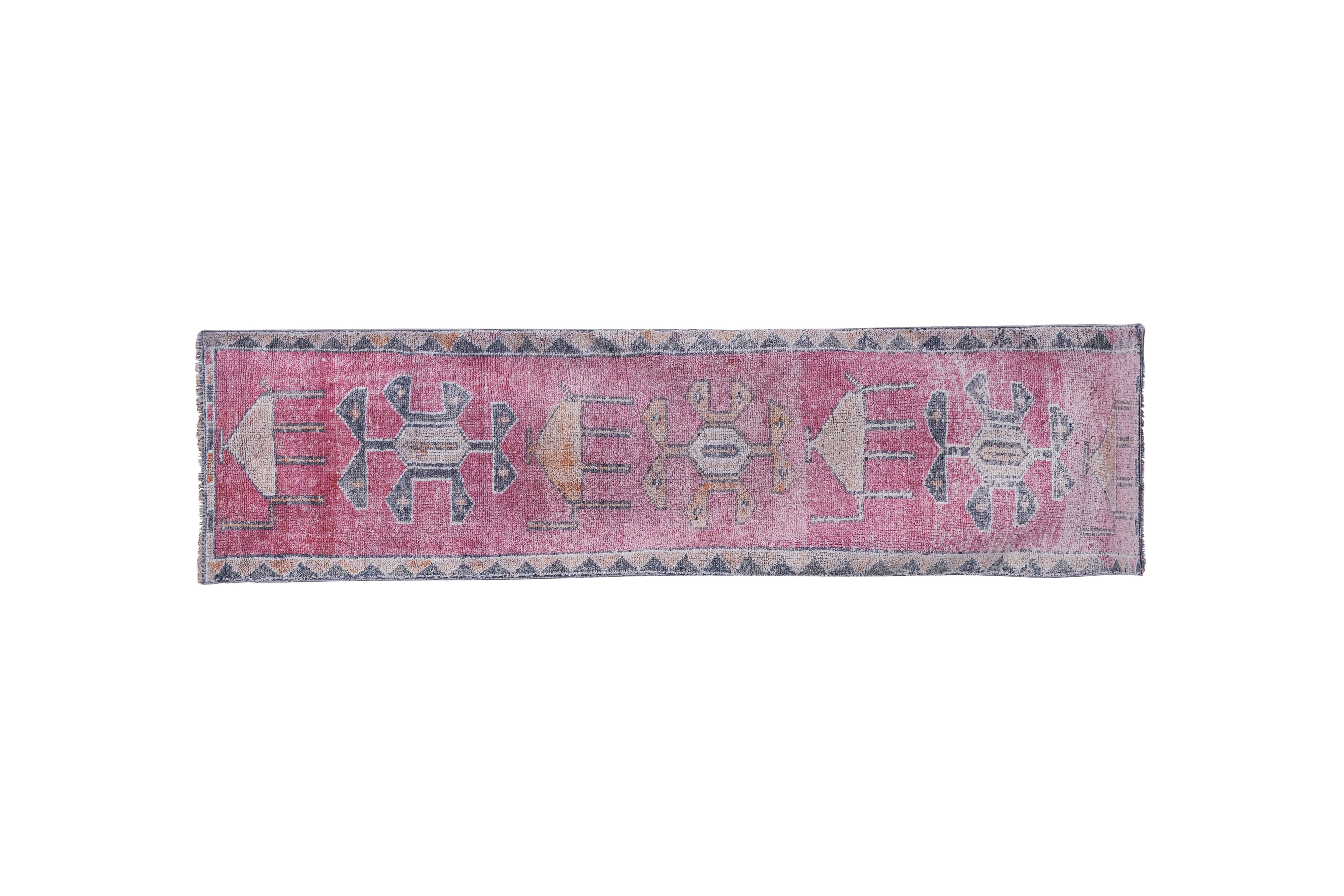 Vintage Herki Runner Rug 2'11'' x 10'8''