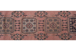 Vintage Turkish Runner Rug 2'6'' x 21'2''