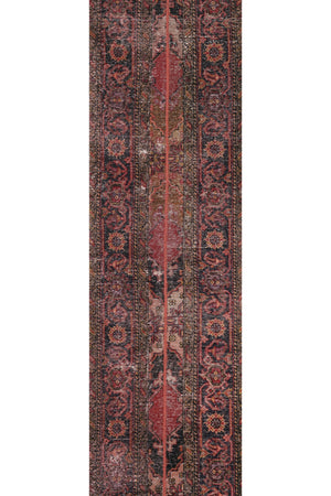 Vintage Turkish Runner Rug 2'1'' x 13'3''