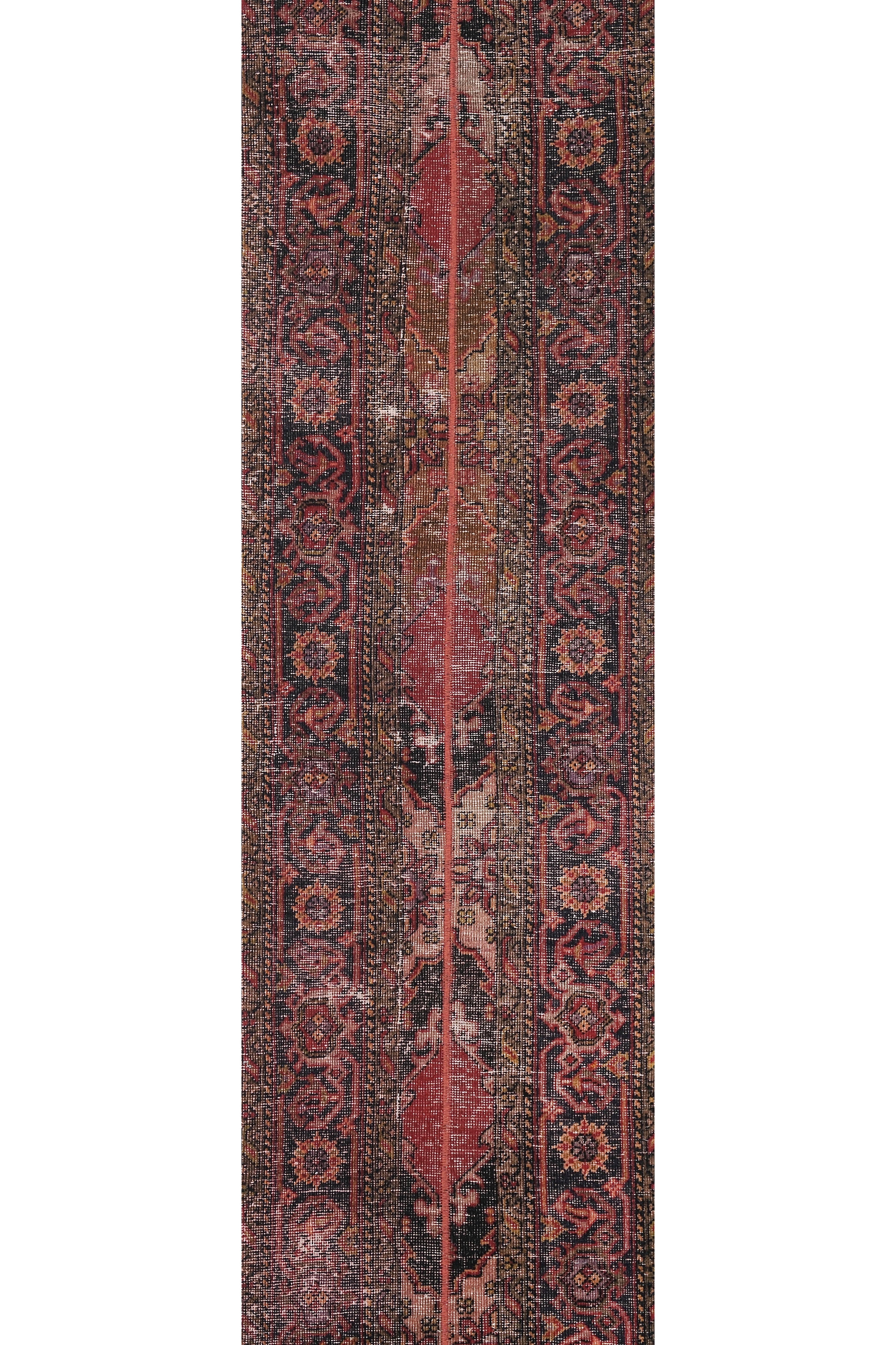 Vintage Turkish Runner Rug 2'1'' x 13'3''