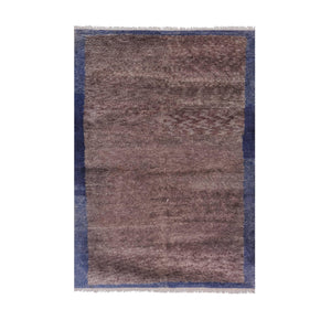 Vintage Turkish Tulu Rug 4'3'' x 6'1''