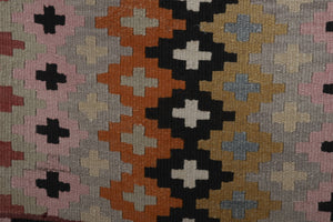 Vintage Turkish Kilim Runner 2'7'' x 14'8''
