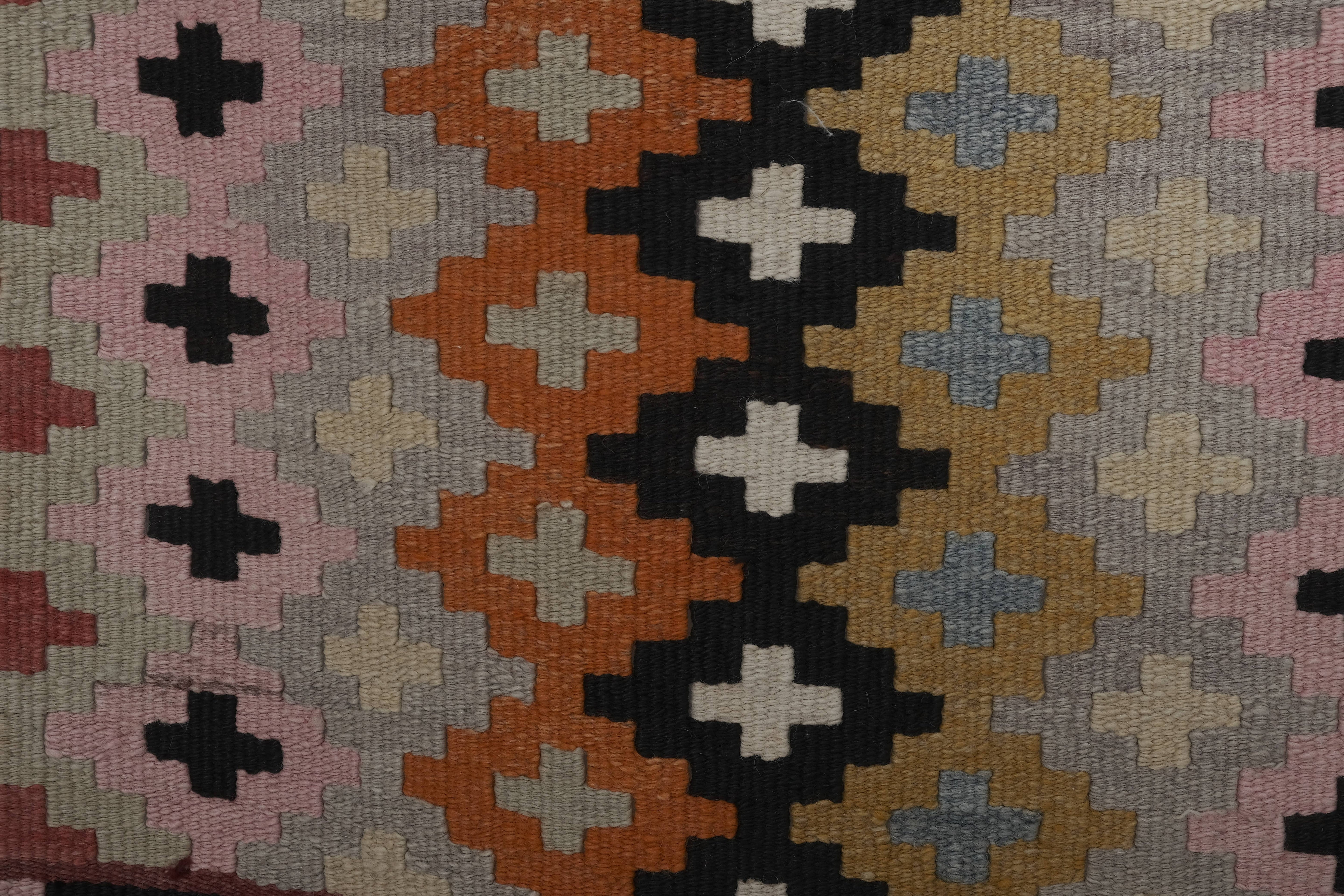 Vintage Turkish Kilim Runner 2'7'' x 14'8''