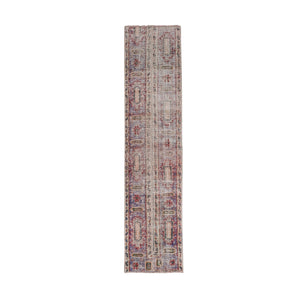 Vintage Turkish Runner Rug 1'8'' x 7'2''