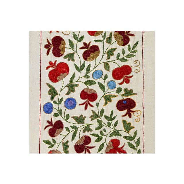 Suzani Wall Hanging & Tablecloth | 18'' x 37''