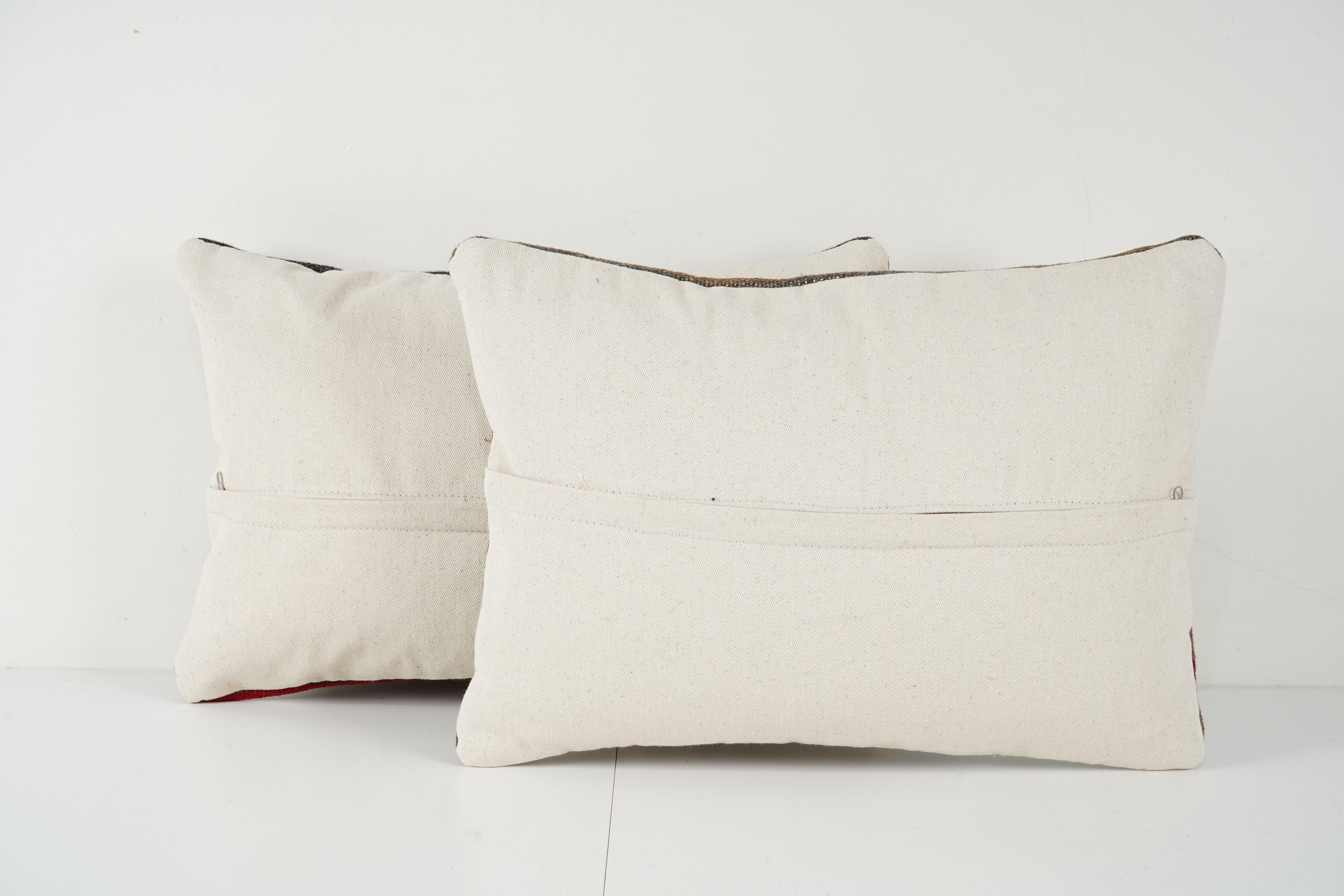 Kilim Pillow Cover Set of 2 | 14'' x 20''