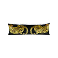 Tiger Silk Ikat Velvet Pillow Cover | 16'' x 47''