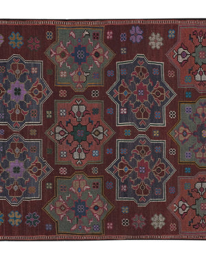 Vintage Turkish Kilim Rug 6'9'' x 9'6''
