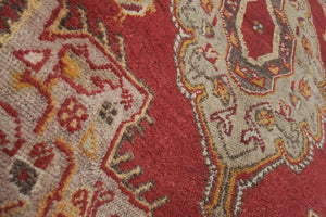 Vintage Turkish Rug 3' x 4'4''