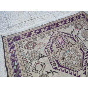 Vintage Turkish Rug 3'11'' x 6'2''