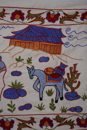 Camel Suzani Runner | 1'8'' x 6'
