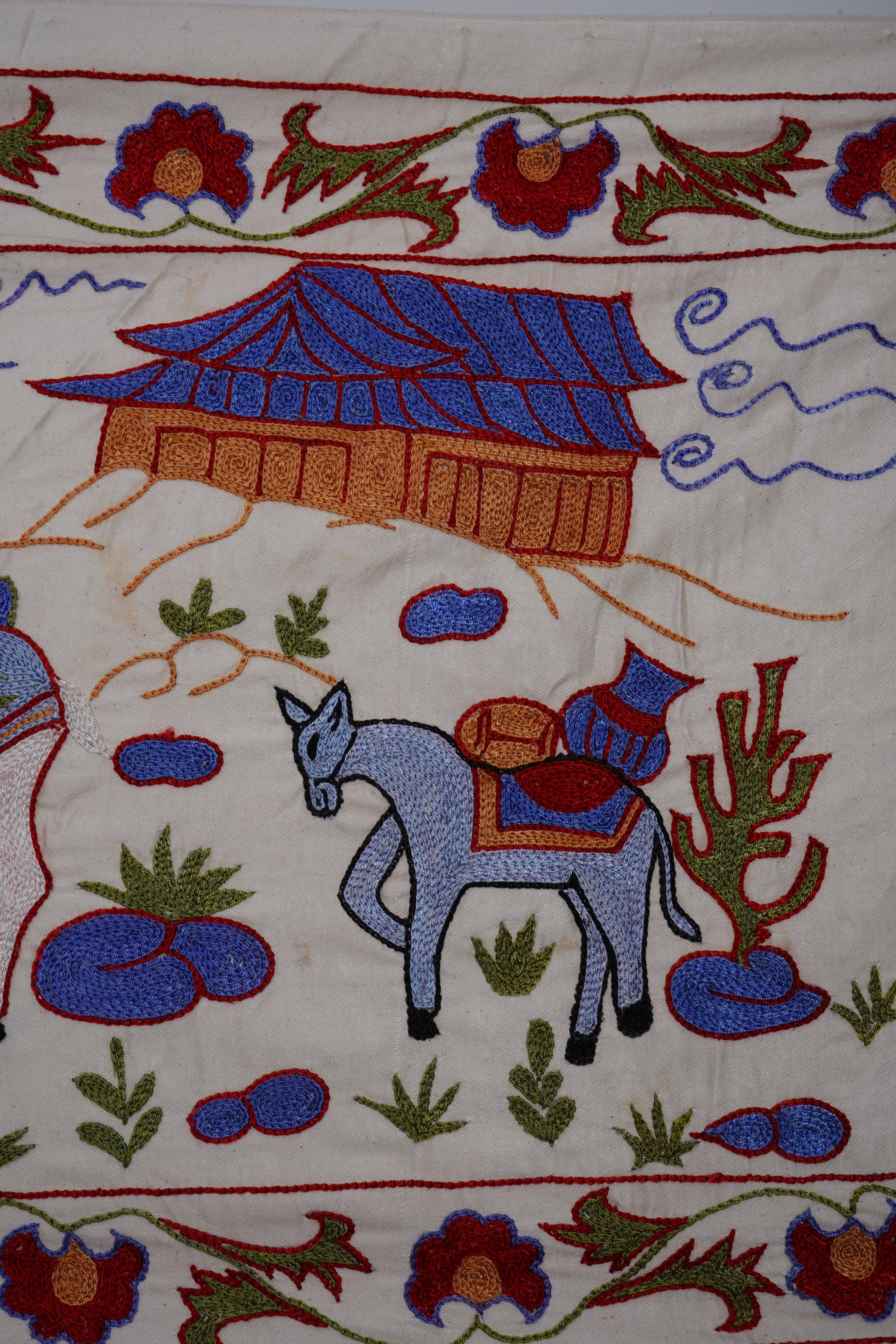 Camel Suzani Runner | 1'8'' x 6'