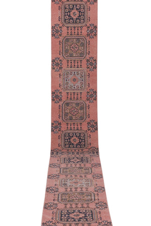 Vintage Turkish Runner Rug 2'6'' x 21'9''