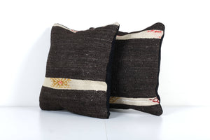 Kilim Pillow Cover Set of 2 | 15'' x 15''