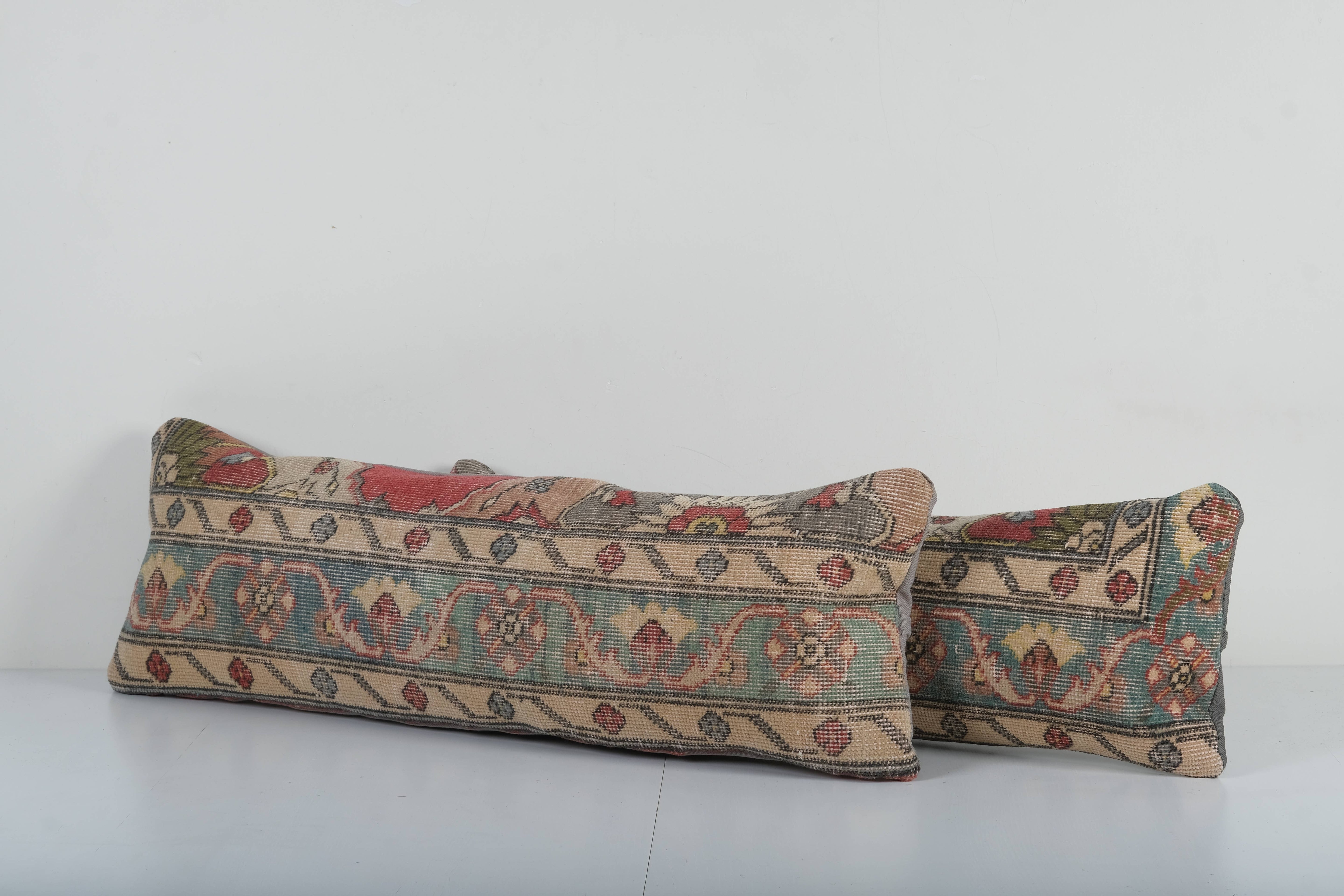 Rug Bedding Pillow Cover Set of 2 | 10'' x 34''