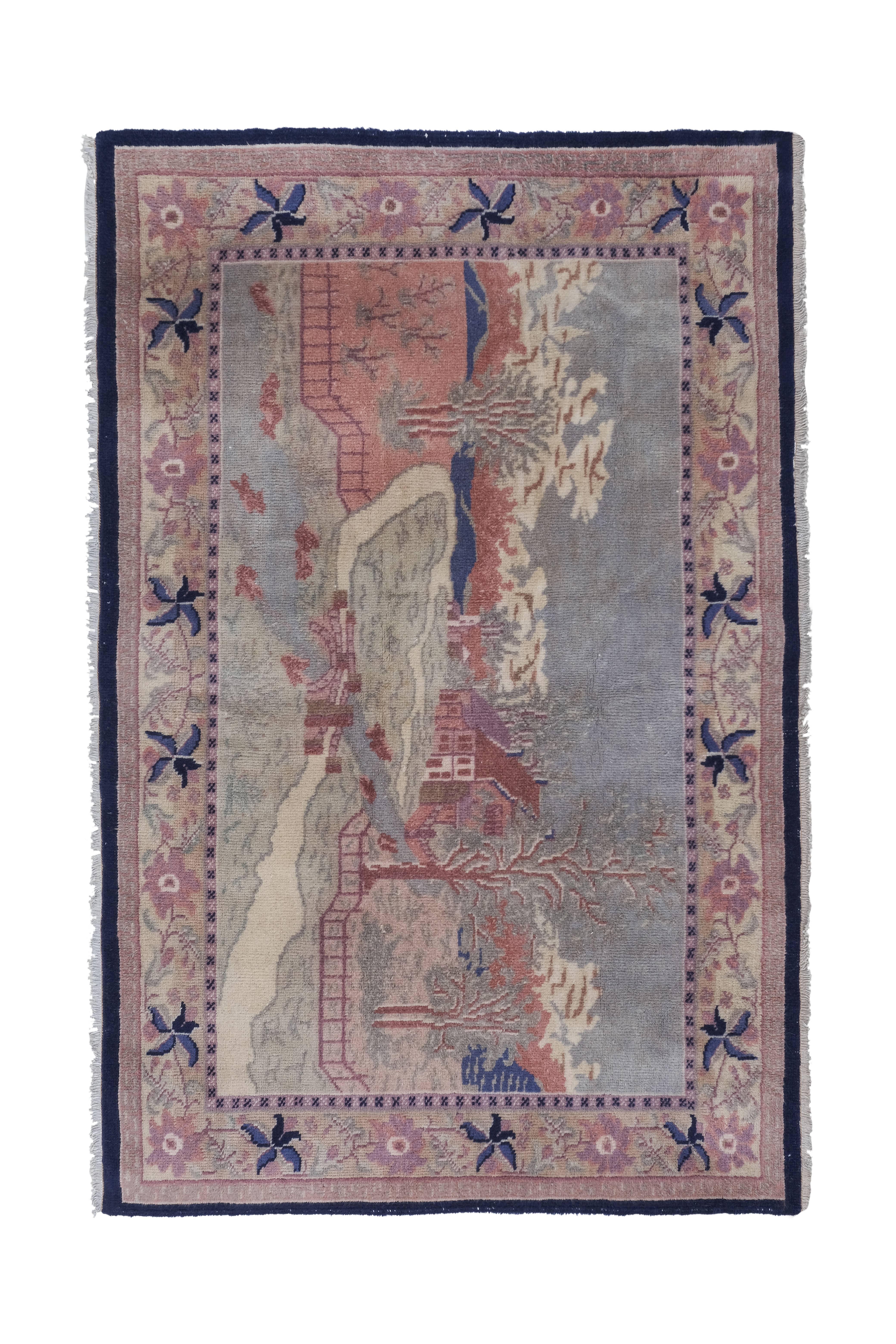 Vintage Turkish Rug 3'6'' x 5'5''