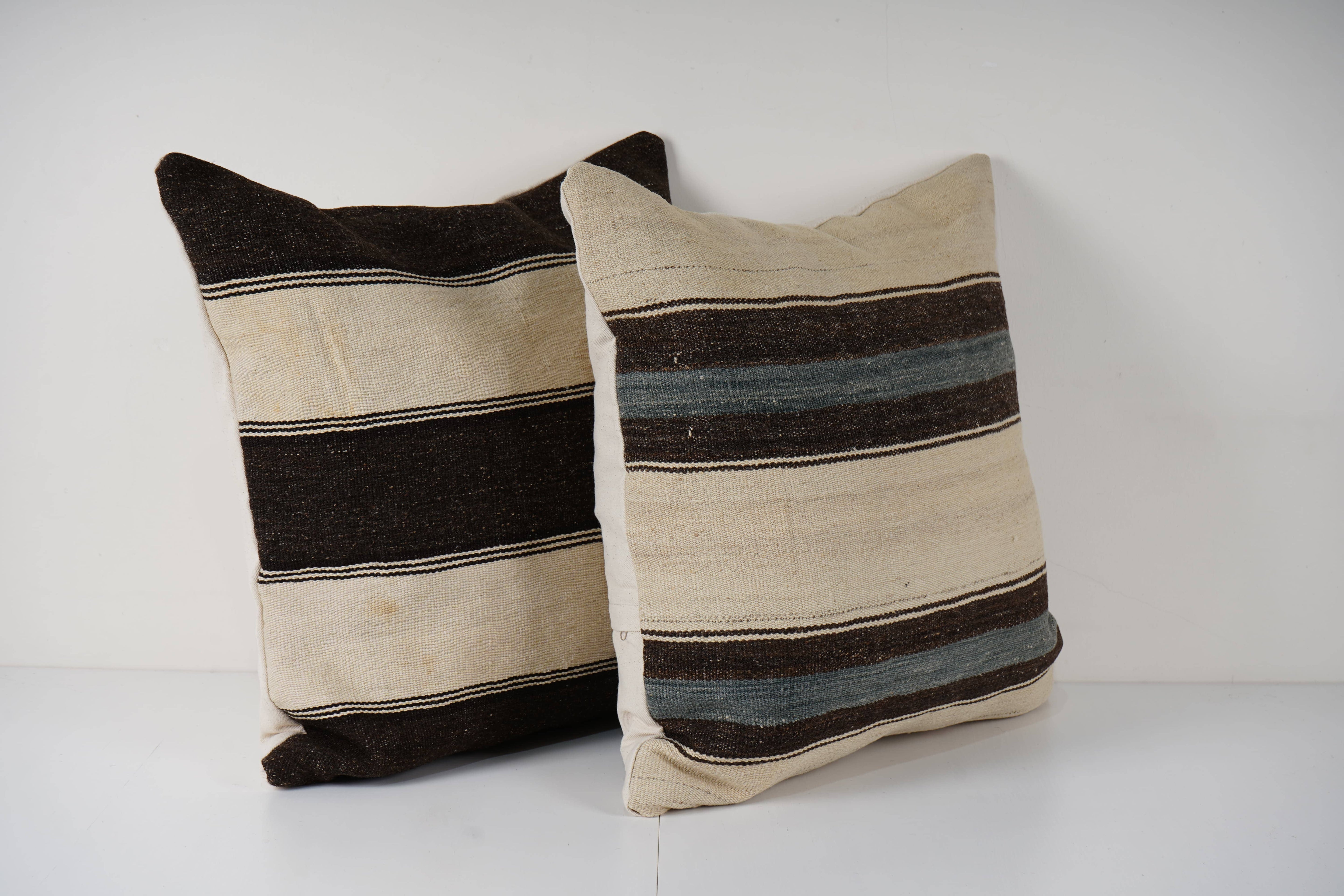 Kilim Pillow Cover Set of 2 | 24'' x 24''