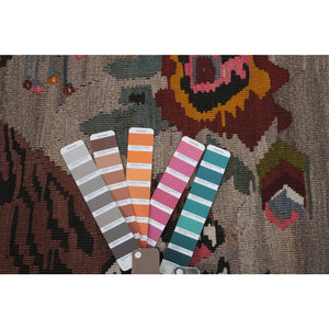 Vintage Turkish Kilim Runner 1'8'' x 12'3''