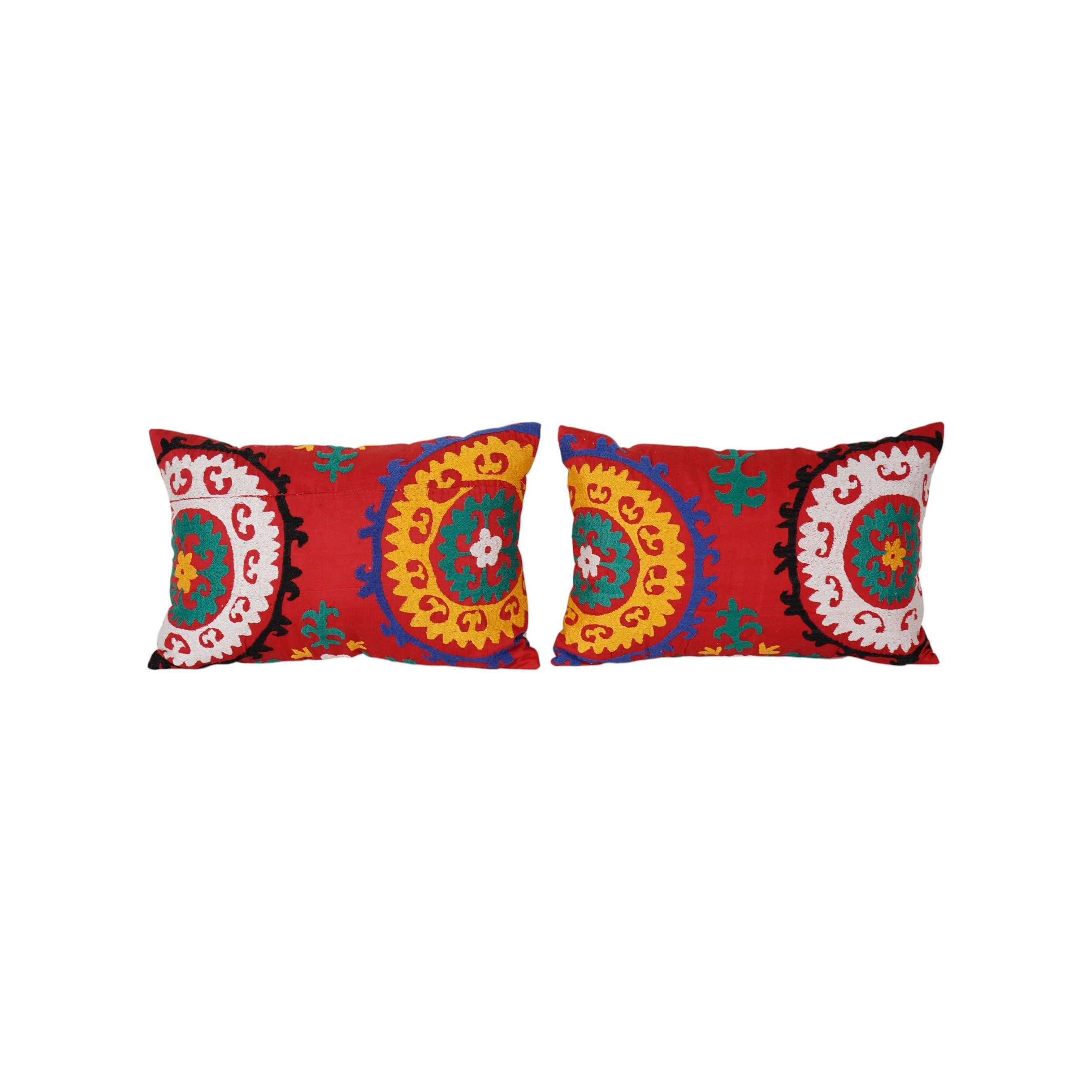 Suzani Pillow Cover Set of 2 | 16'' x 24''