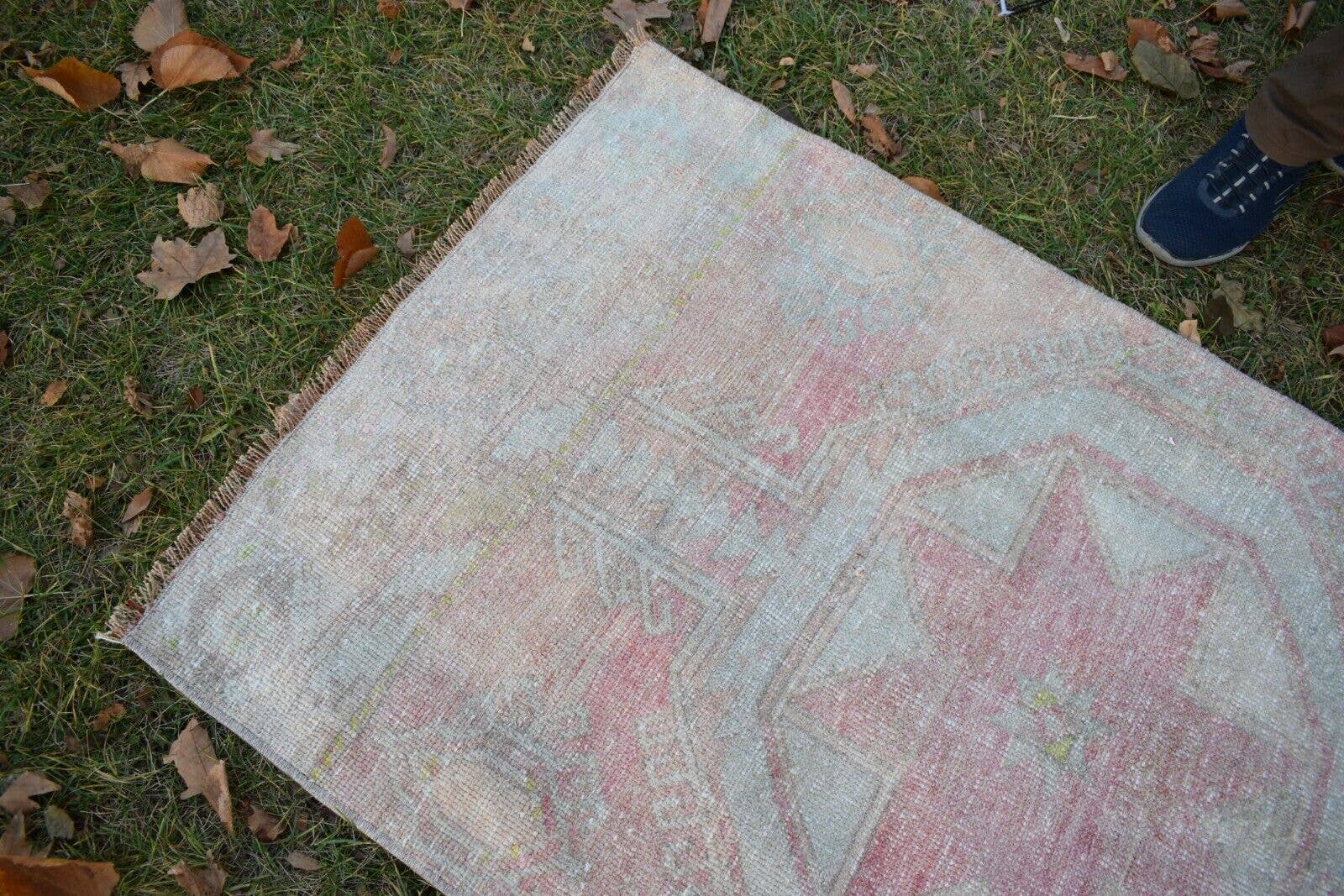 Vintage Oushak Runner 2'10'' x 12'8''