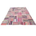 Vintage Turkish Patchwork Kilim Rug 7'1'' x 9'10''
