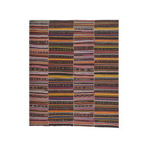 Vintage Turkish Kilim Rug 10' x 11'5''