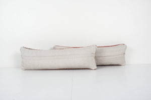 Rug Pillow Cover Set of 2 | 8'' x 24''
