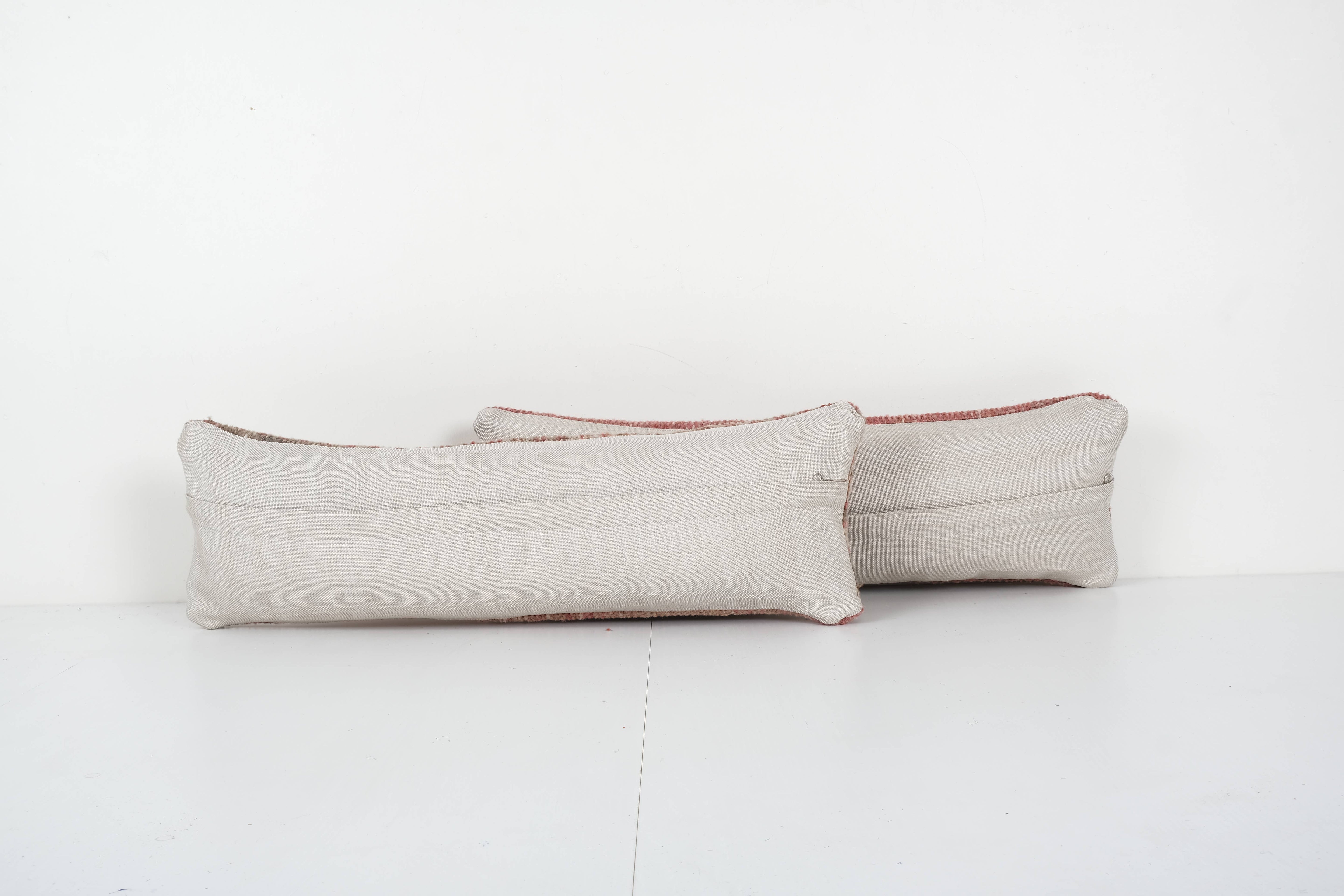 Rug Pillow Cover Set of 2 | 8'' x 24''