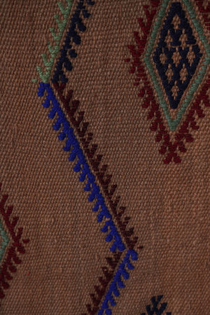 Vintage Turkish Jajim Runner 1'7'' x 12'6''
